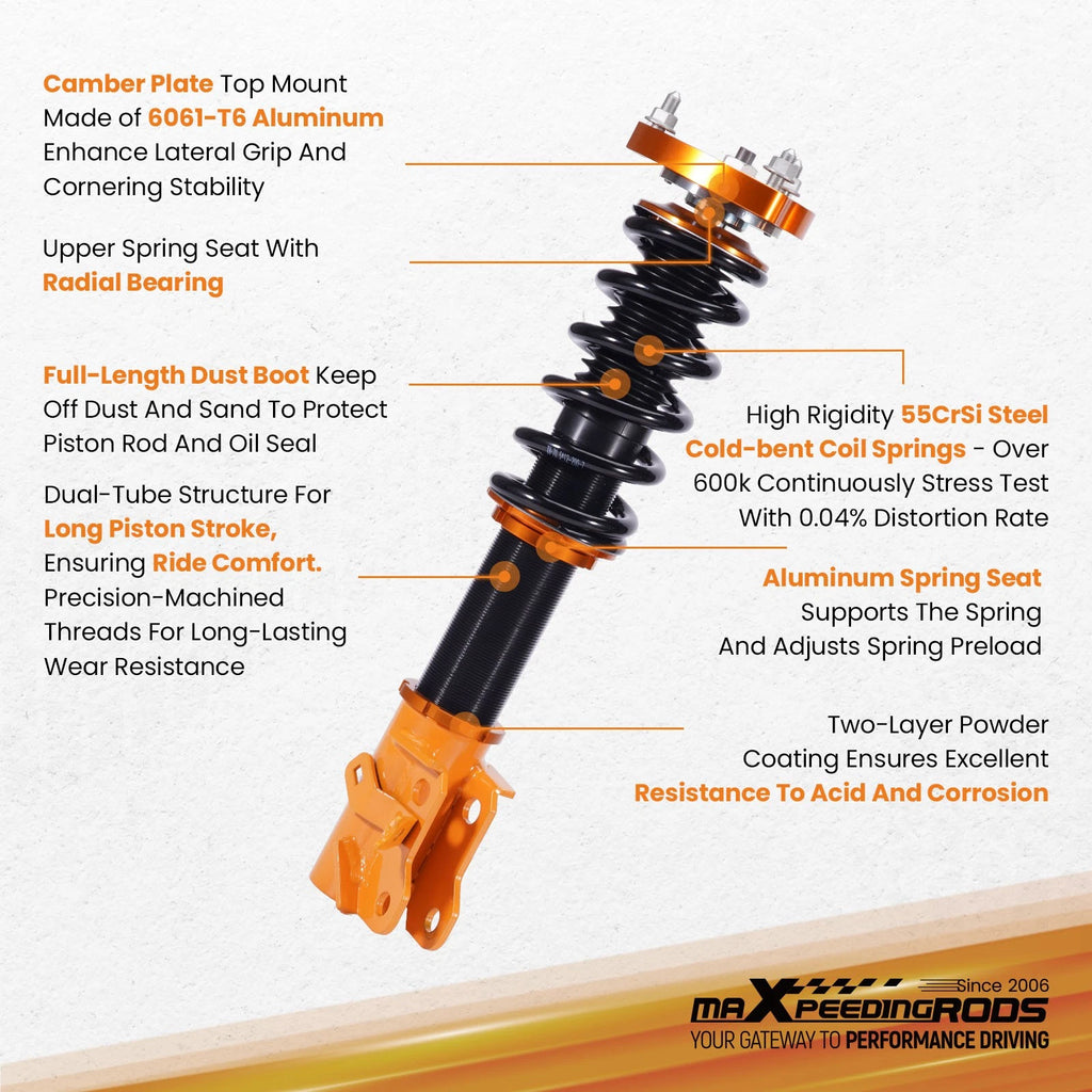 Coilover Kit for Honda Civic (2006–2011) - MaXpeedingrods
