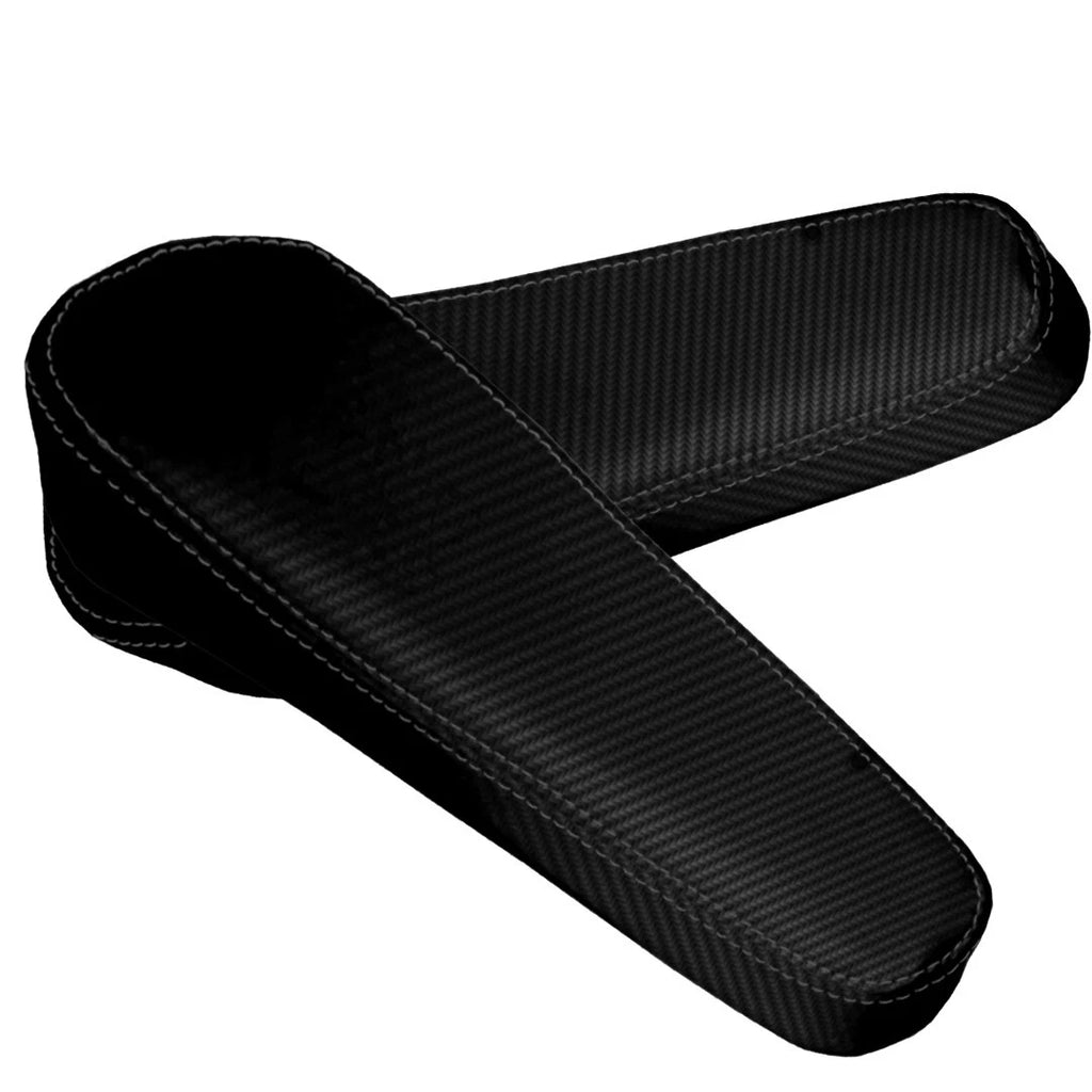 Seat Armrest Cover for Honda CR-V (2010–2014) PVC Carbon Black