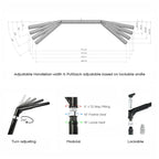 4" Rise Ape Hanger Handlebar for Harley Sportster XL883 XL1200 (2004–2023)