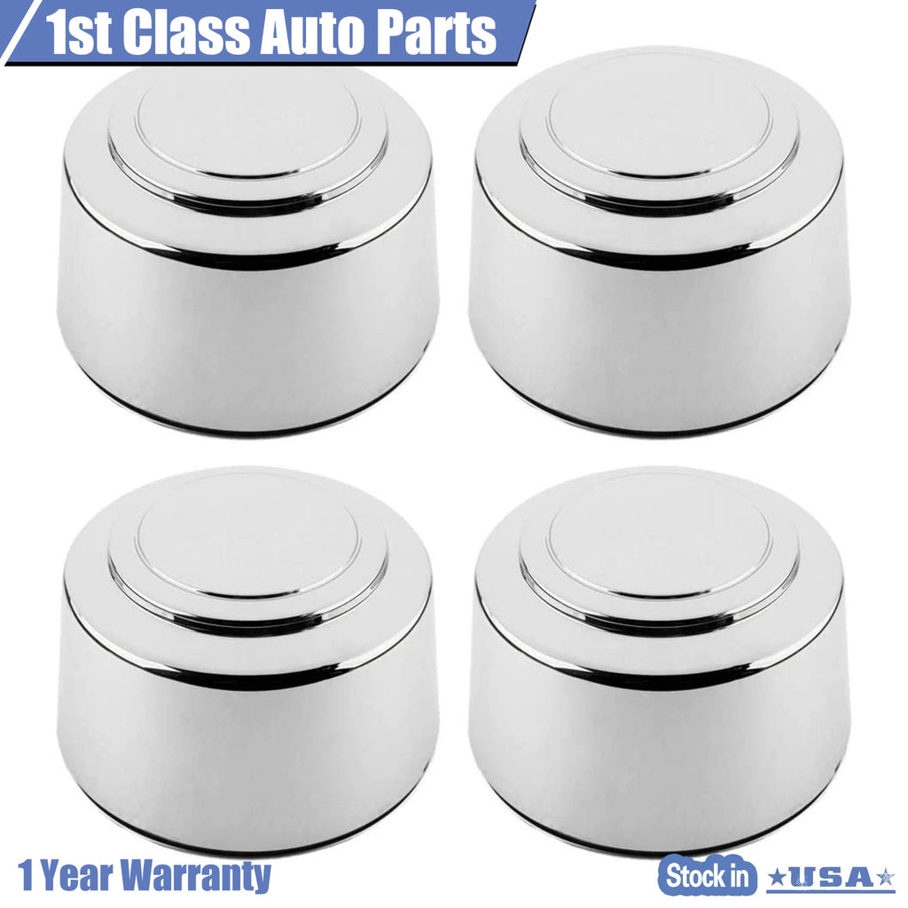 Set of 8 Lug 16" Chrome Wheel Center Hub Caps for Ford E-250 (1995–2008)