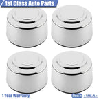 Set of 8 Lug 16" Chrome Wheel Center Hub Caps for Ford E-250 (1995–2008)
