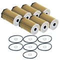 Set of 7 Engine Oil Filters for Hyundai Kia V6 (StdAsp GAS)