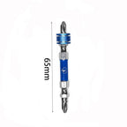 Double-Sided Magnetic Cross Head Screwdriver Bit for Impact Drivers