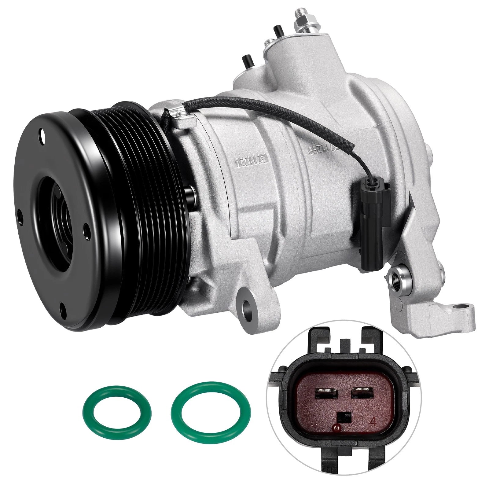 A/C Compressor with Clutch for Dodge Durango (2004–2008) & Chrysler Aspen (2007–2008) 5.7L