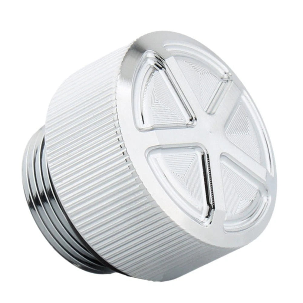 Engine Oil Filler Cap Plug Screw M27 for Yamaha VMAX1200 XJR400 (1990–2007) Chrome
