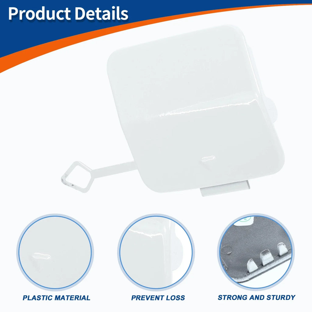 Front Tow Hook Cover for BMW 1 Series F20 Pure White