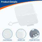 Front Tow Hook Cover for BMW 1 Series F20 Pure White