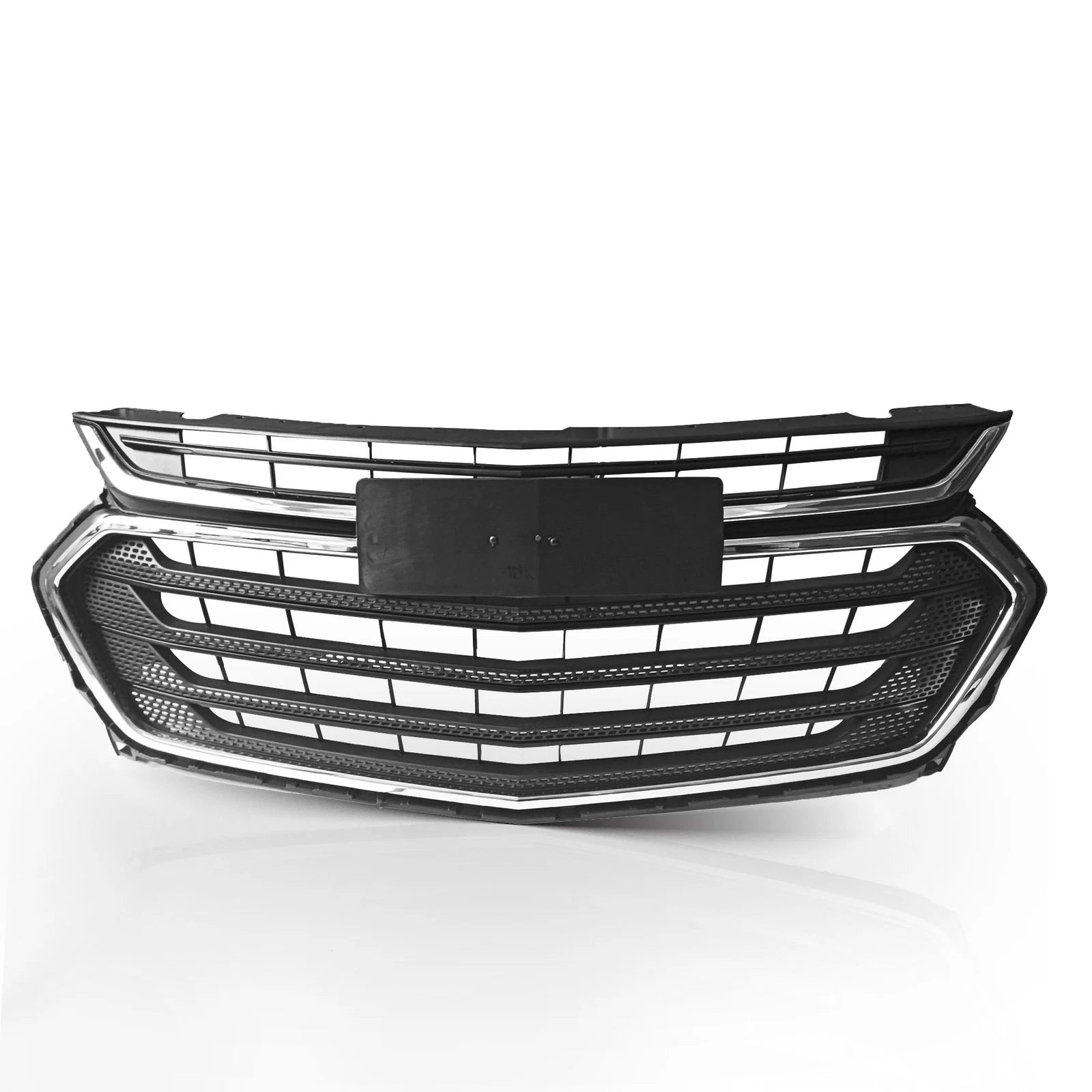 Black Chrome Front Bumper Grille for Chevrolet Traverse (2018–2021)