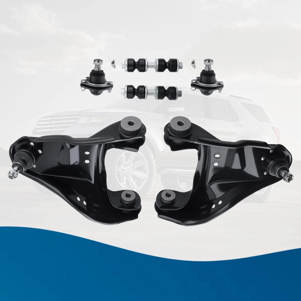 6x Front Upper Control Arms Suspension Kit for Chevy Blazer S10 Jimmy (1997–2005)