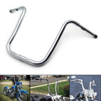 Chrome 16" Rise 1-1/4" Handlebar for Dyna (2006–Present) FXDWG, FXDF, Softail