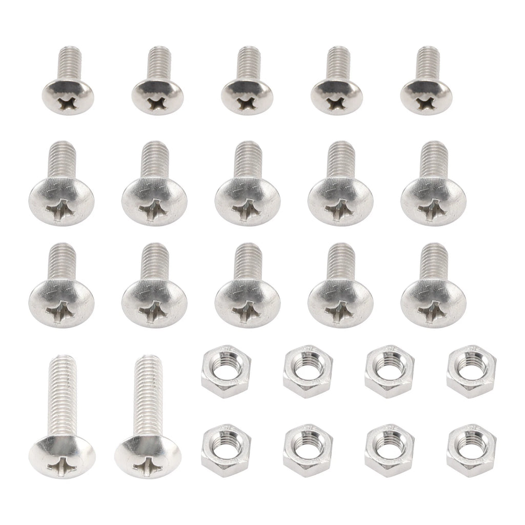 Stainless Steel Fender Bolt Screw & Nut Kit for Yamaha Banshee YFZ350 (1987–2006)
