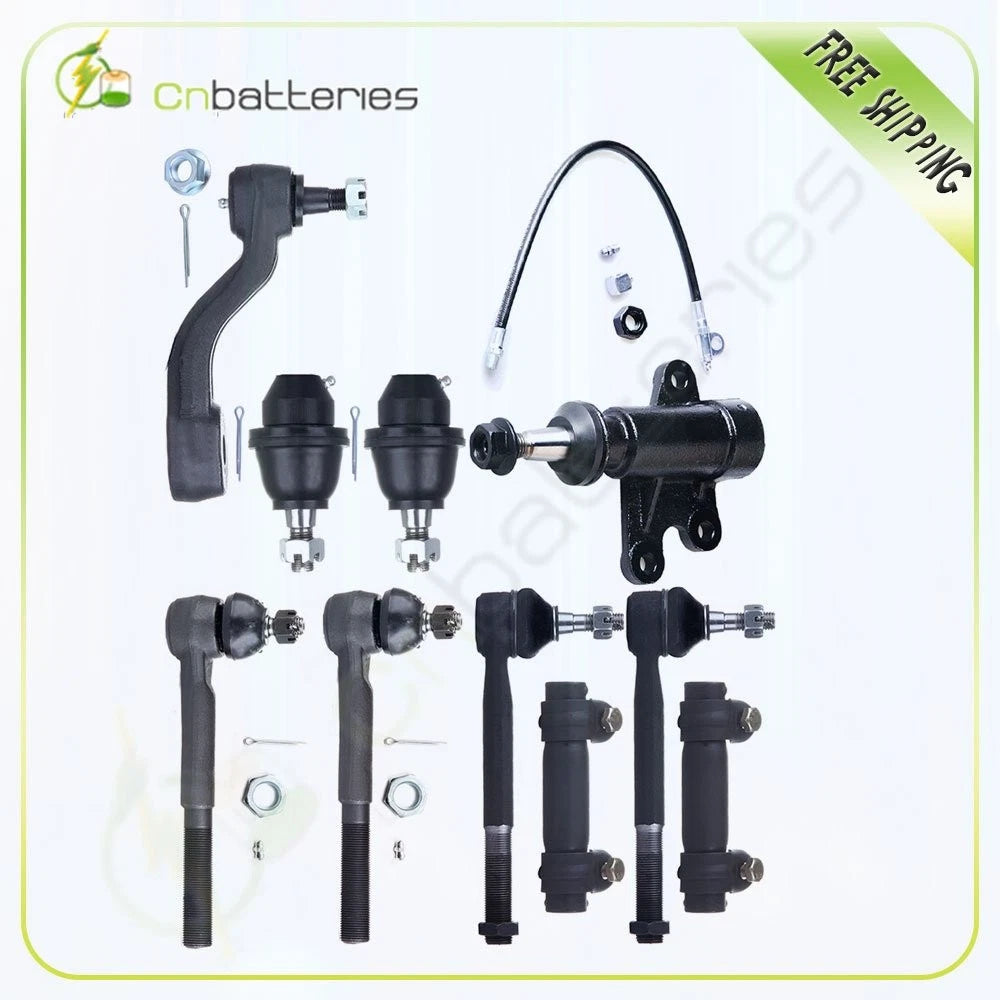 10x Tie Rod Lower Ball Joint Kit for Chevrolet K3500 (1995–2000)