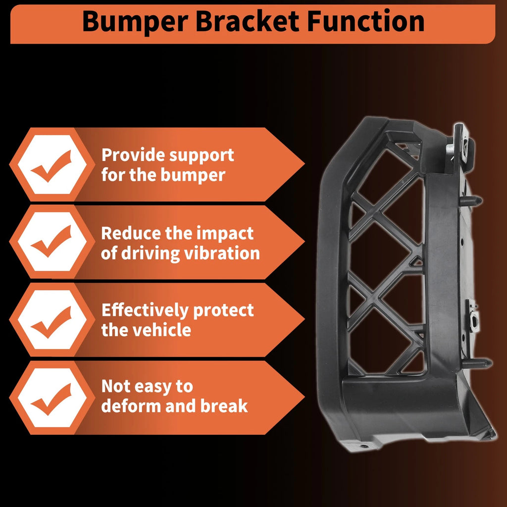 Bumper Bracket Set of 2 for Nissan Pathfinder Frontier (No. 62223EA500/62222EA500)
