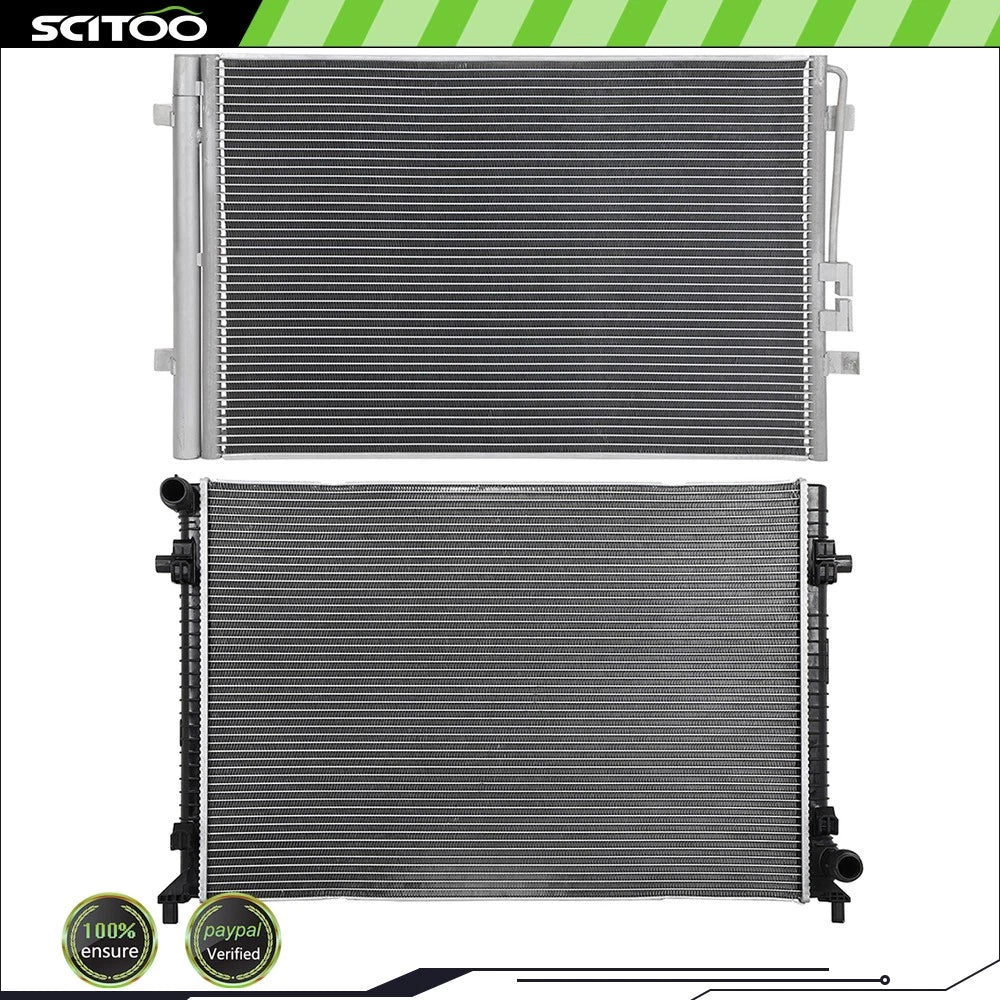 Radiator and AC Condenser Kit for Volkswagen Atlas (2018–2021)