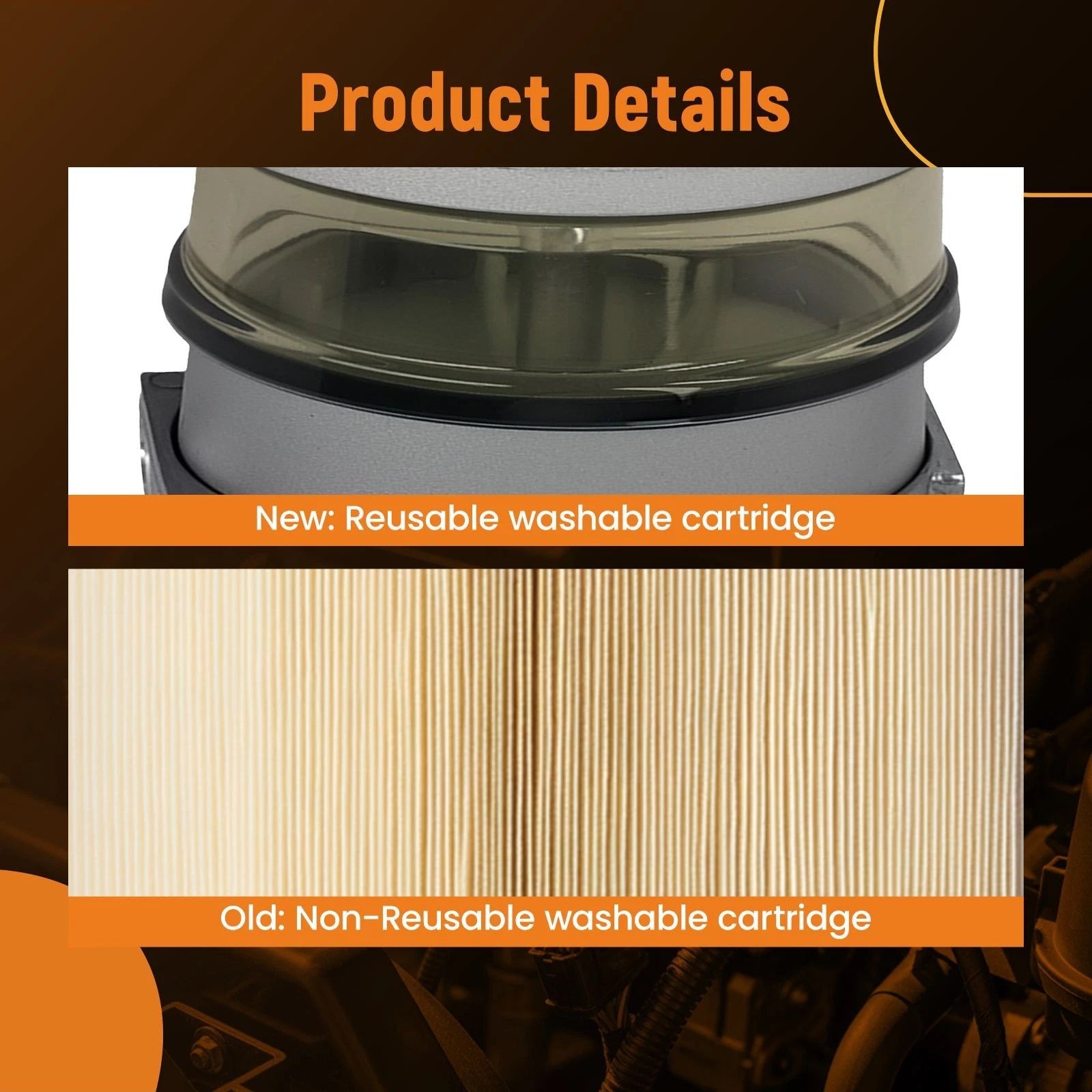 Fuel Water Separator Filter for CAT RT50 RT60 RTC60