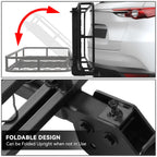 2" Receiver Tow Hitch Cargo Rack Carrier for Universal Fit (2010–2023)
