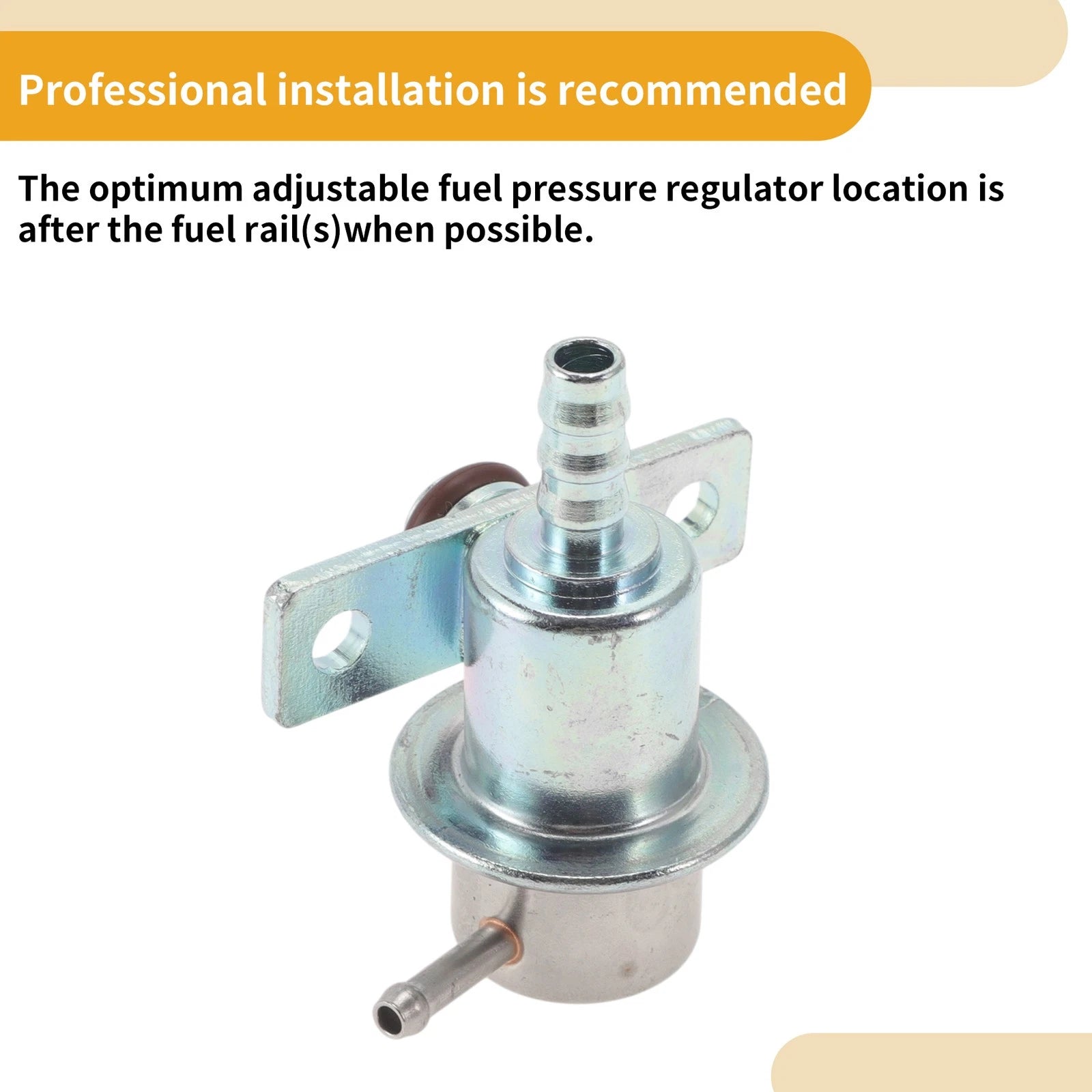 Fuel Pressure Regulator for Ford Ranger (1999–2001) No.F87Z9F775AA Metal 20-70 Psi