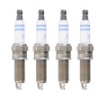 Set of 4 Bosch Nickel Spark Plugs 0.028 Gap for Kia Soul 2010