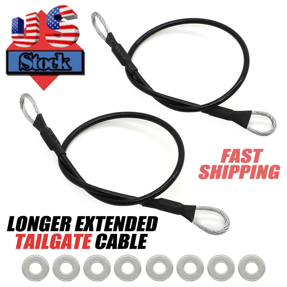 Extended Tailgate Cable for Honda Pioneer 700 & 1000 (700-4, 1000-5)