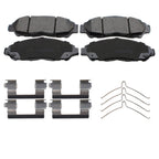 Front Rotors & Akebono ProACT Ceramic Brake Pads Kit for Acadia Blazer (2017–2023)