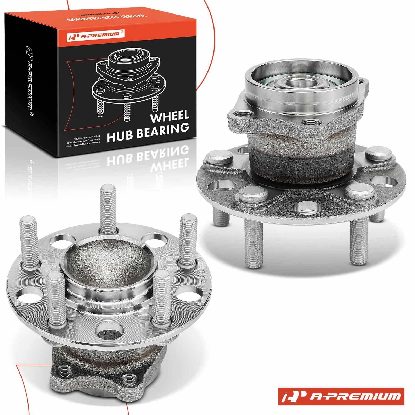 2X Rear Wheel Hub & Bearing Assembly for Dodge Avenger (2008–2010)