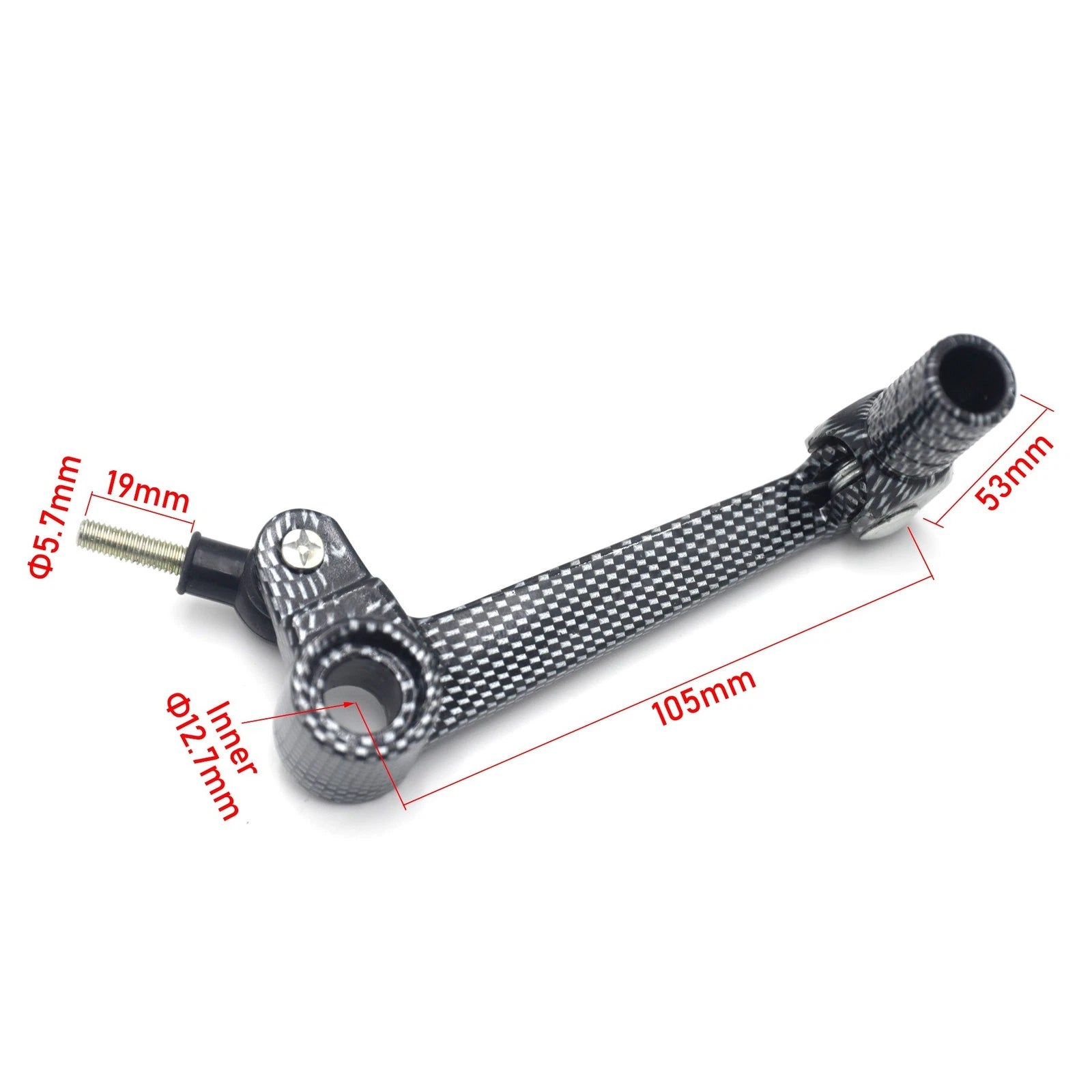Carbon Aluminum Foldable Gear Shift Levers for Kawasaki ZX-12R (2000–2005)