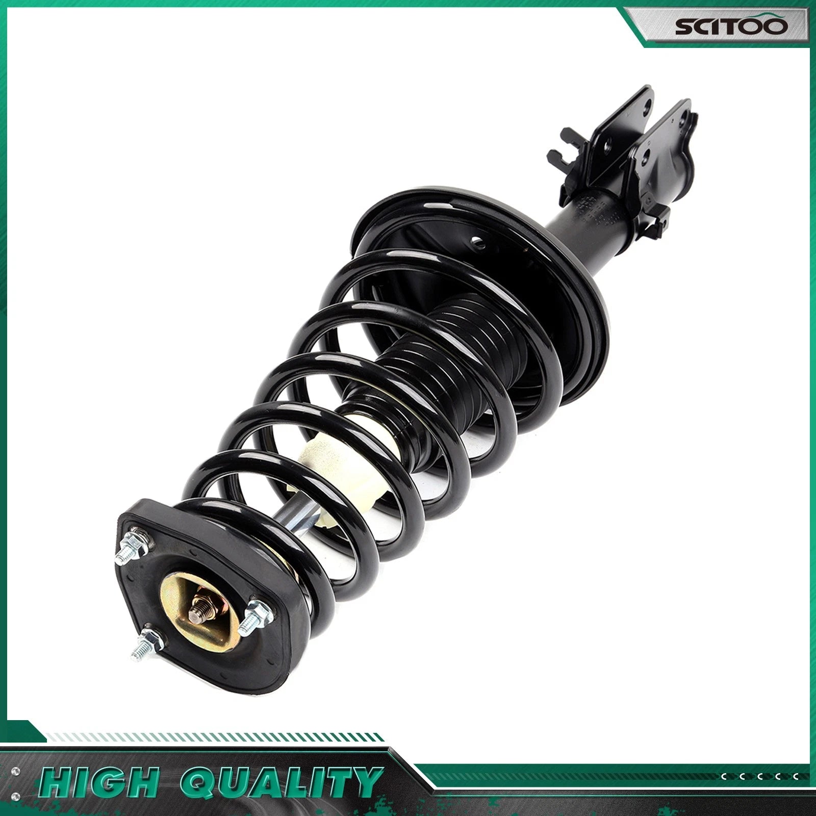 2X Rear Complete Struts w/Spring & Mounts for Kia Sportage (2005–2010)