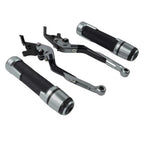 Titanium Extendable Brake Clutch Lever Grip Set for Yamaha XSR900 (2016-2023)