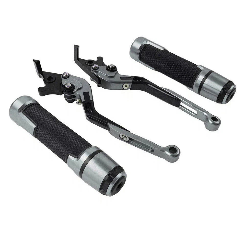 Titanium Extendable Brake Clutch Lever Grip Set for Yamaha XSR900 (2016-2023)