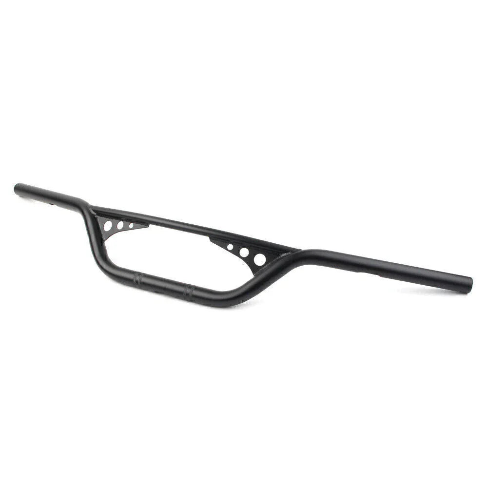 1" Z-Bar Handlebar for Harley Honda Yamaha Suzuki Motorcycle Black