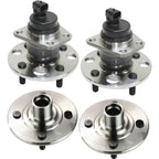 Wheel Hubs for Saturn SL2 (1994–2002) Front & Rear 4 Lug with Bearing