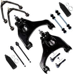 Set of 2 Front Upper & Lower Control Arms for Chevy Silverado 1500 (1999–2006)