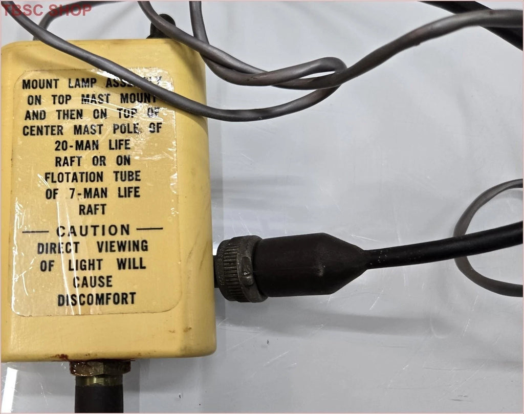 Emergency Light A3-06-0213 for Vintage 20 Man Life Raft