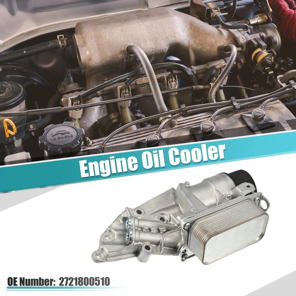 Engine Oil Cooler Housing Assembly for Mercedes-Benz C230 C280 (2006–2009) 2721800510