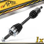 Front Left CV Axle Shaft Assembly for Ford Probe (1989–1992) Mazda 626 MX-6