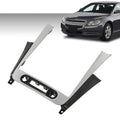 Dash Radio Bezel Trim for Chevy Malibu (2008–2012) Black Silver