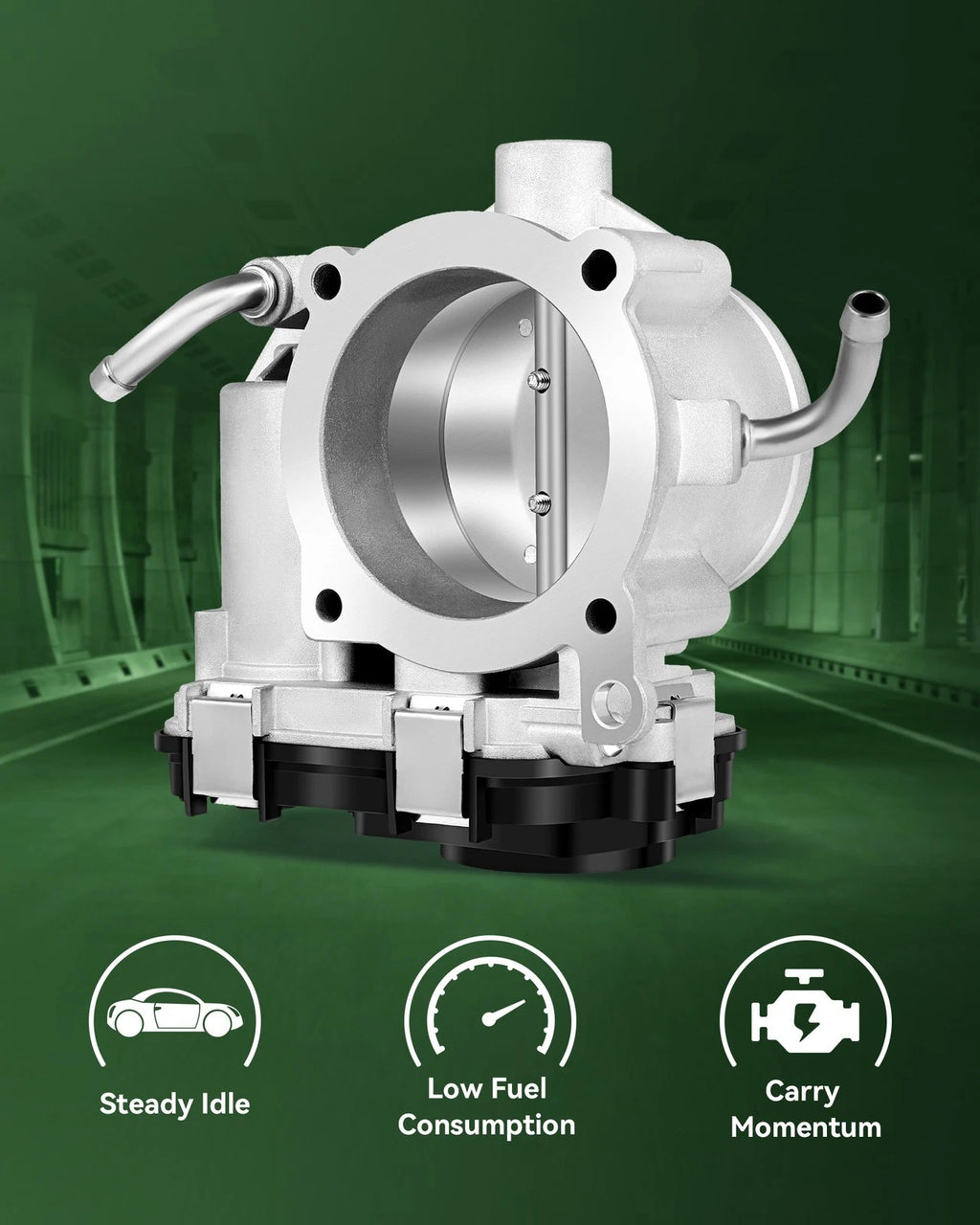 Throttle Body for Volkswagen Beetle, Rabbit, Bora, Jetta (2005–2007) 2.5L