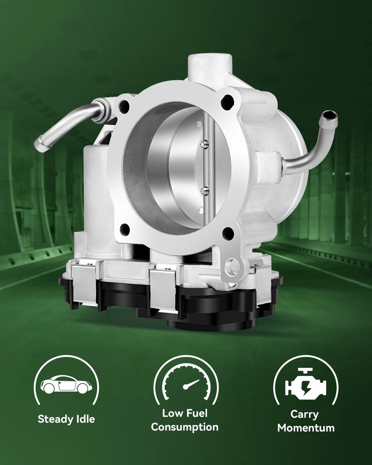 Throttle Body for Volkswagen Beetle, Rabbit, Bora, Jetta (2005–2007) 2.5L