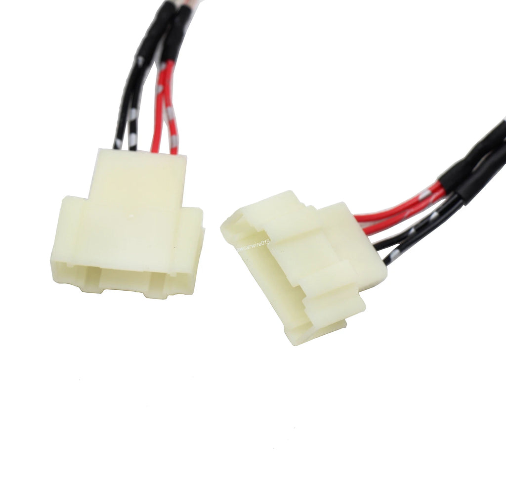 Set of 4 Door Speaker Wire Harness Adapters for VW Beetle GTI Golf Passat