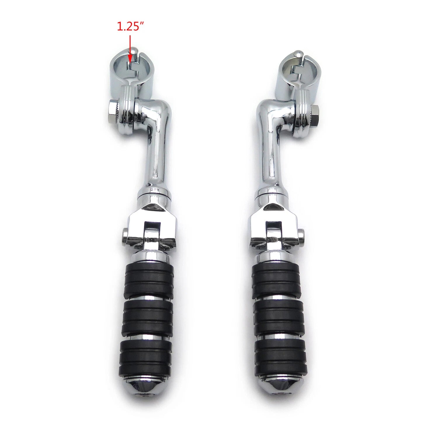 Foot Pegs for Harley Touring Electra Glide Road King Street Glide (1-1/4")