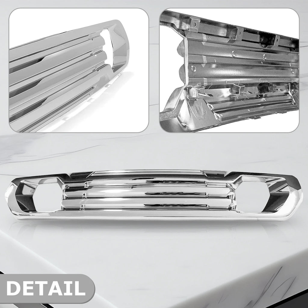 Chrome Front Lower Grille Plate for GMC Sierra 1500 AT4 Denali (2019-2022)