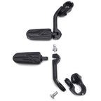 5" Long Foot Peg Kit for Yamaha XV250 XV400 XV535 (1.25" Engine Guard)