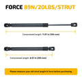 2X 12in Lift Supports OE C16-15053 for Camper Shell Toolbox Cabinet Door Lid