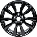 New 17 x 7 Black Alloy Wheel Rim for 2017-2020 Nissan Rogue Midnight 62746