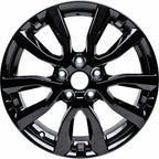 New 17 x 7 Black Alloy Wheel Rim for 2017-2020 Nissan Rogue Midnight 62746