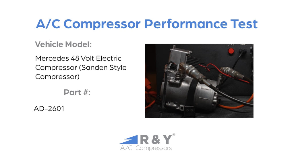 A C Compressor Replacement for Mercedes GLS450 (2024-2026) 3.0L