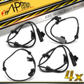 4X ABS Wheel Speed Sensor for Nissan Versa (2010–2019)
