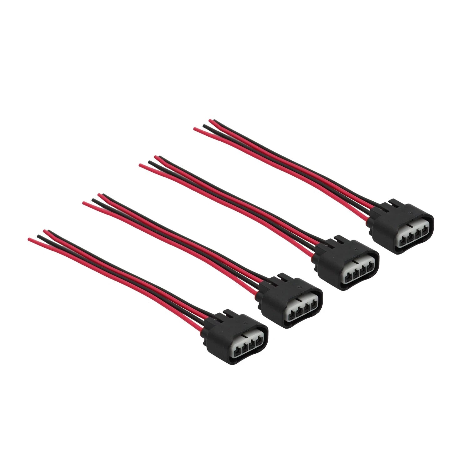 Set of 4 Ignition Coil Female Connector Plug Harness for Toyota Camry (2002–2010)