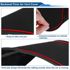 18 Pcs Non-Slip Mat for Hyundai Kona Electric EV (2020–2022) PVC Red