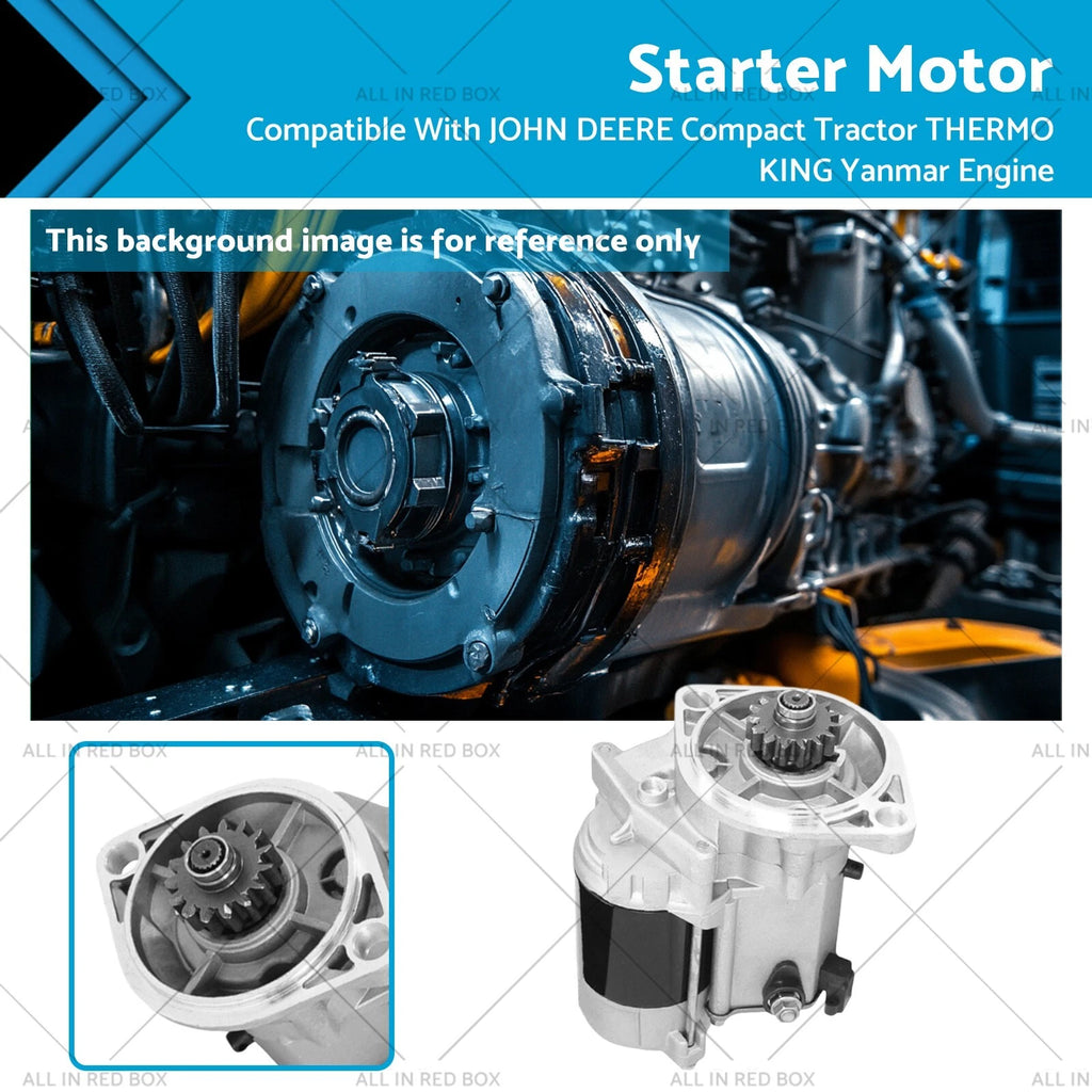 Starter Motor for John Deere Compact Tractor (Yanmar Engine) 228000-3731
